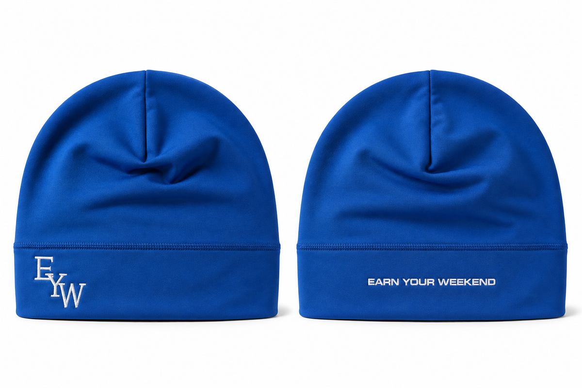Royal Blue/White Skully