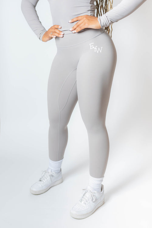EYW Women's Grey Long Sleeve Active Set