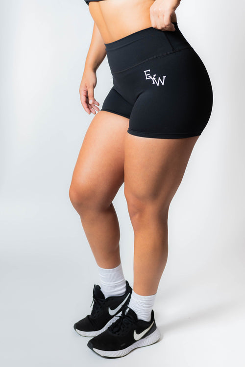 EYW Women's Black Tank and Short Set
