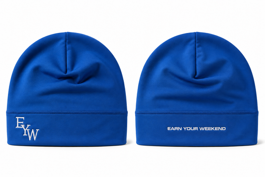 Royal Blue/White Skully