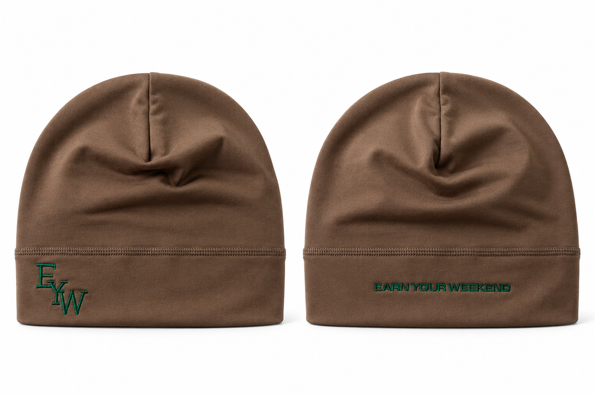 Brown/Forest Green Skully